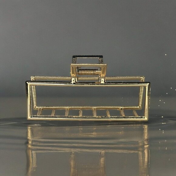 METAL CLAW CLIP TRIOS (GOLD) - Picture 4 of 6